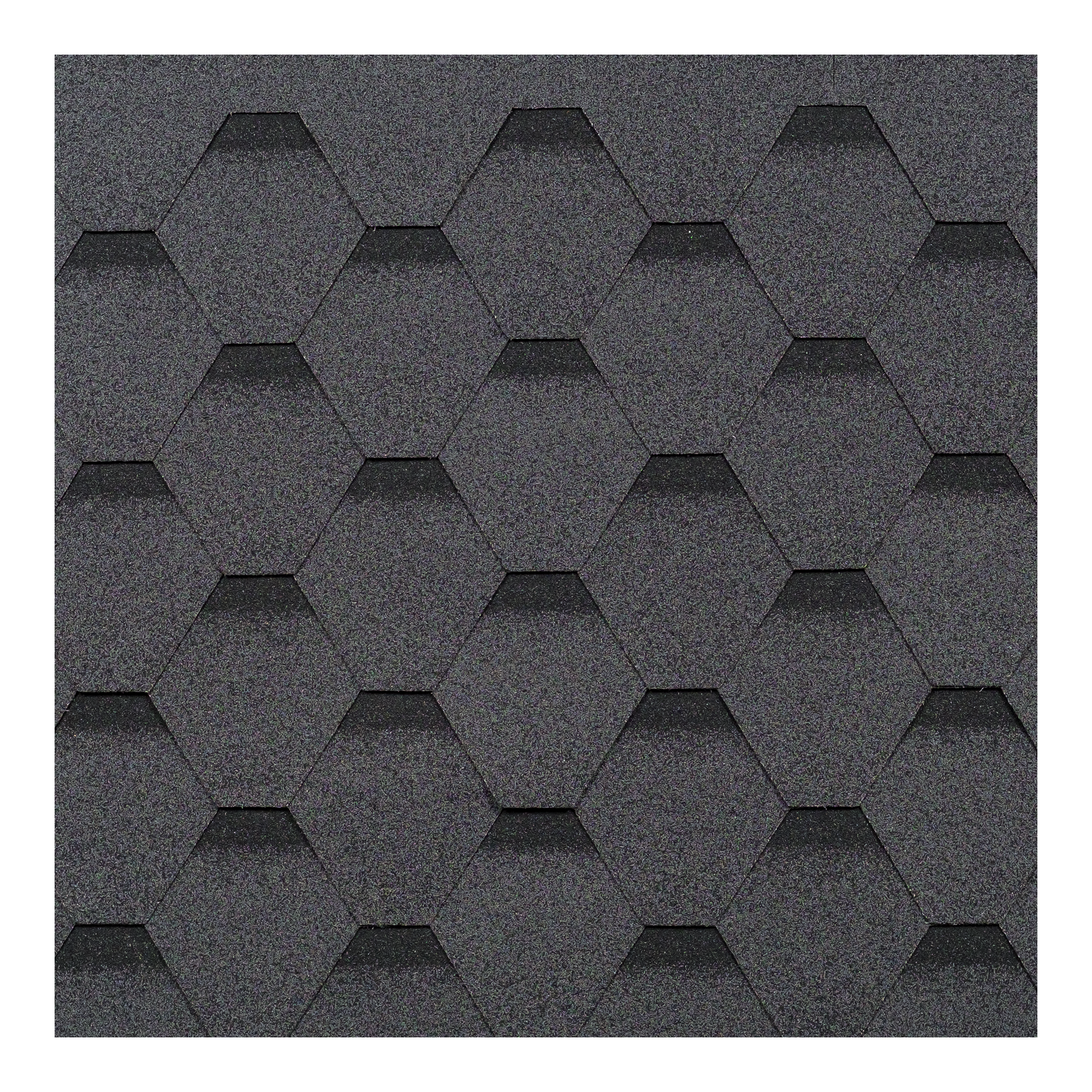 Гибкая черепица ROOFMAST, "СОНАТА", Базальт